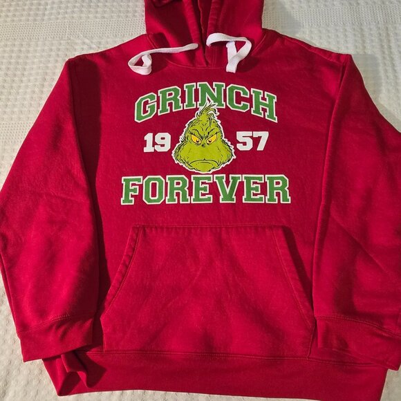 *SALE PRICE*  GRINCH 1957 FOREVER HOODED SWEATSHIRT - Picture 1 of 6